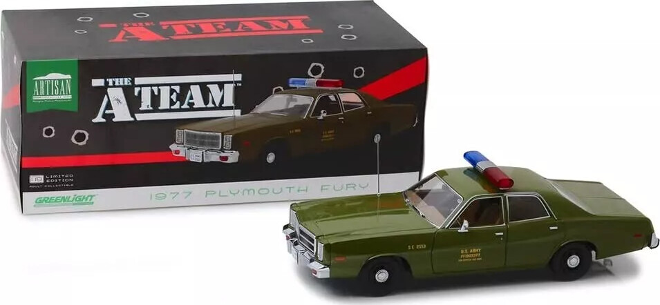 Greenlight Collectibles - 118 The A-Team 1983-87 Tv - 1977 Plymouth Fury Us