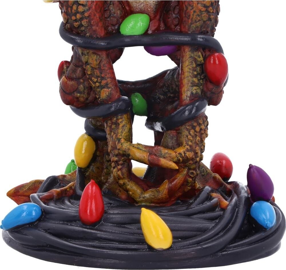 Gremlins Julepynt - Mohawk Viklet I Julelys - 16 Cm