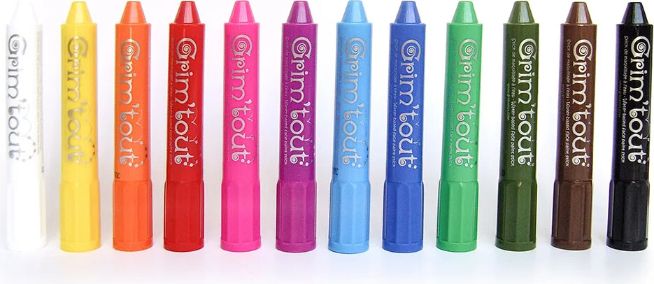 Grim Tout - Teatersminke - 12Pak