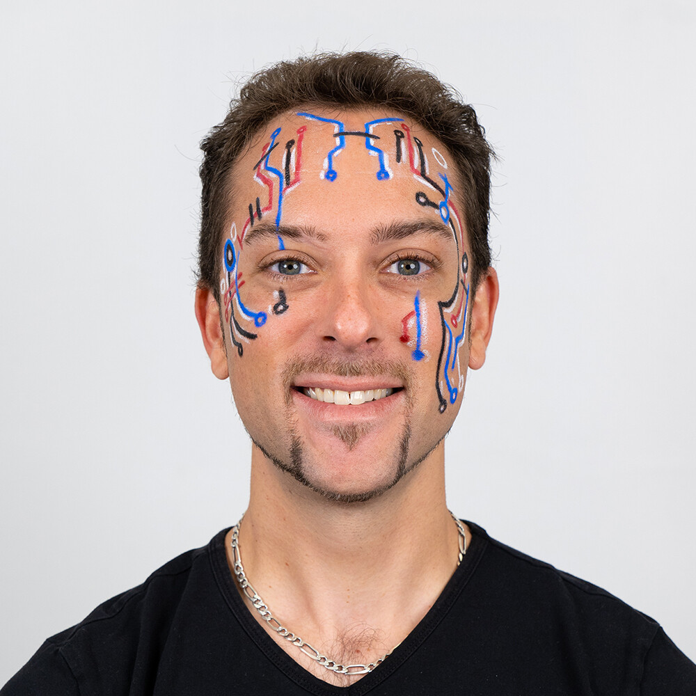 Grim Tout - Ansigtsmaling - Wow Nature By Grimtout - 6 Farver