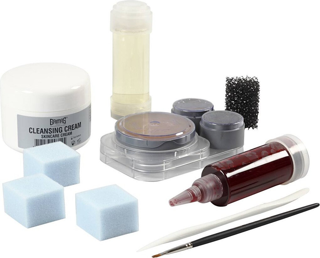 Grimas Ansigtsmaling - Sår Sæt