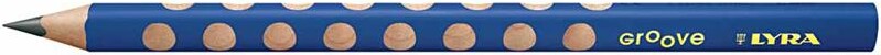 Lyra - Groove Tegneblyanter - Hårdhed B - Natural Grip - 12 Stk