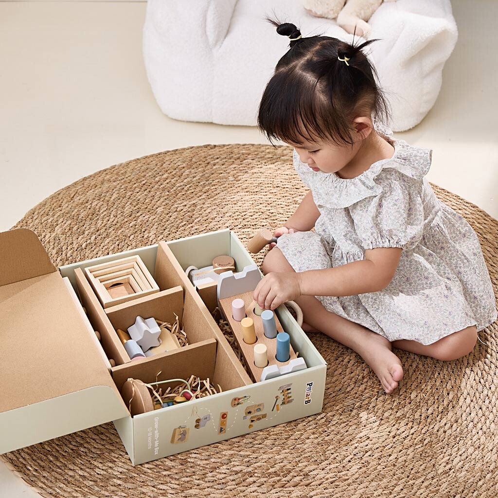 Grow-With-Me Box By Polar B - Motorikleg Aktivitetsboks