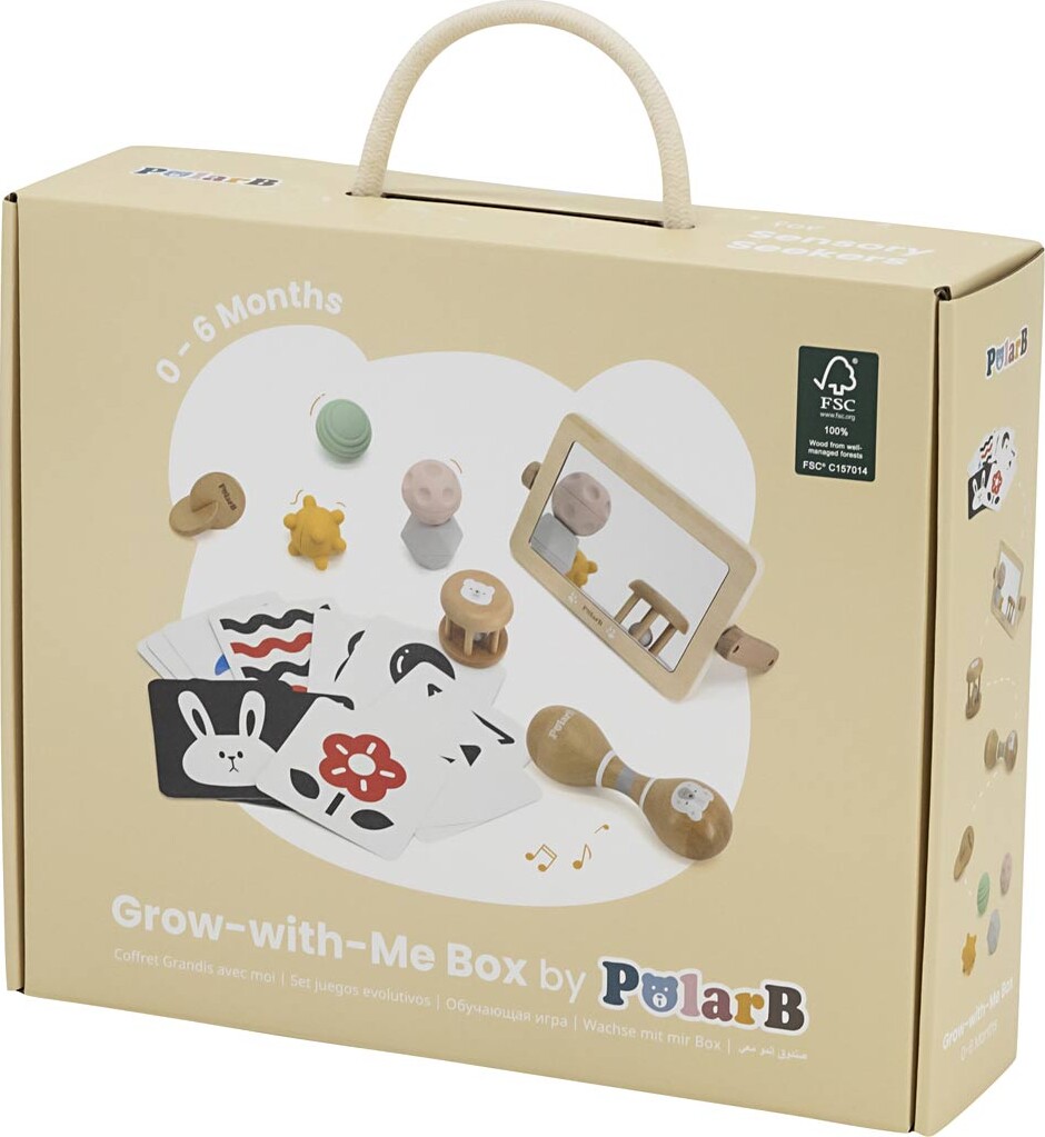 Grow-With-Me Box By Polar B - Sanseleg Aktivitetsboks