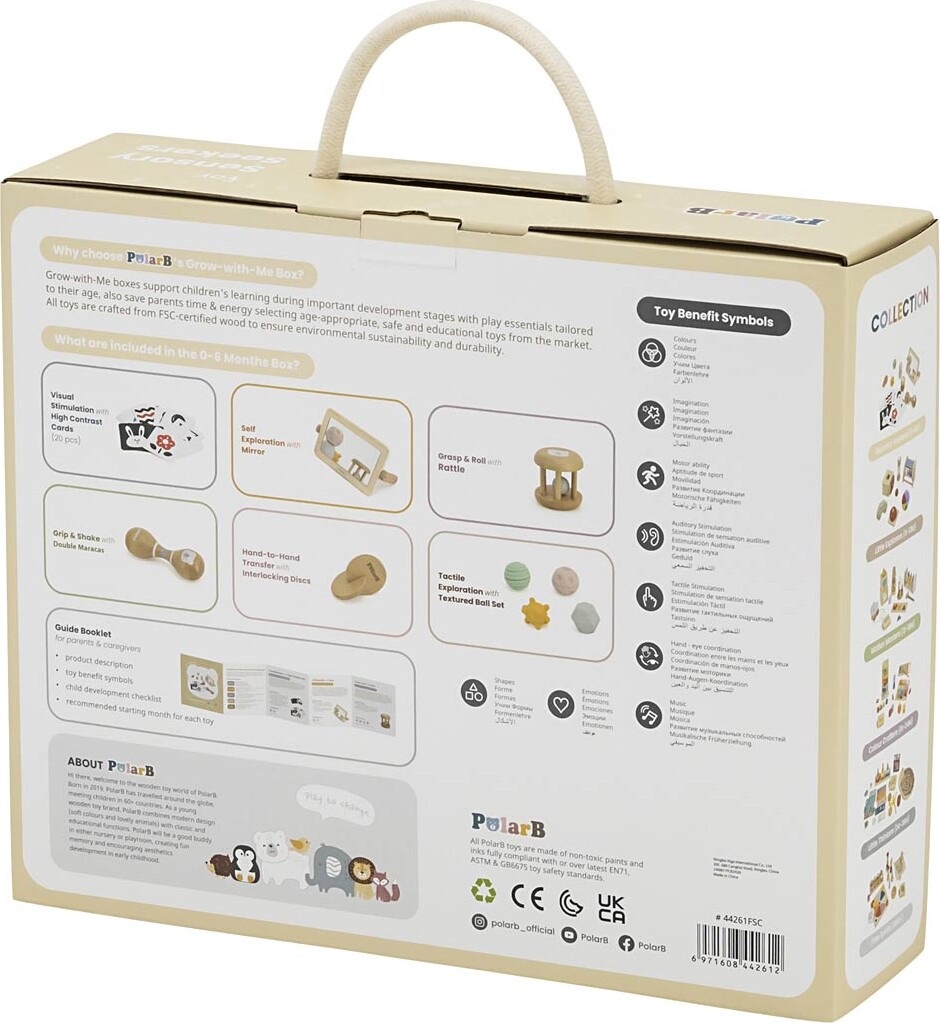 Grow-With-Me Box By Polar B - Sanseleg Aktivitetsboks