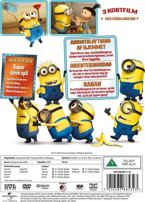 Grusomme Mig Præsenterer De Hysteriske Håndlangere