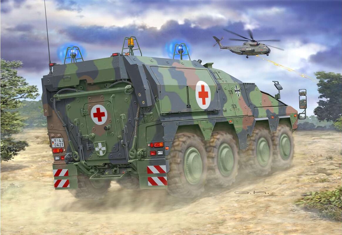 Revell - Gtk Boxer Sgsankfz Byggesæt - 1 72 - Level 4 - 03362