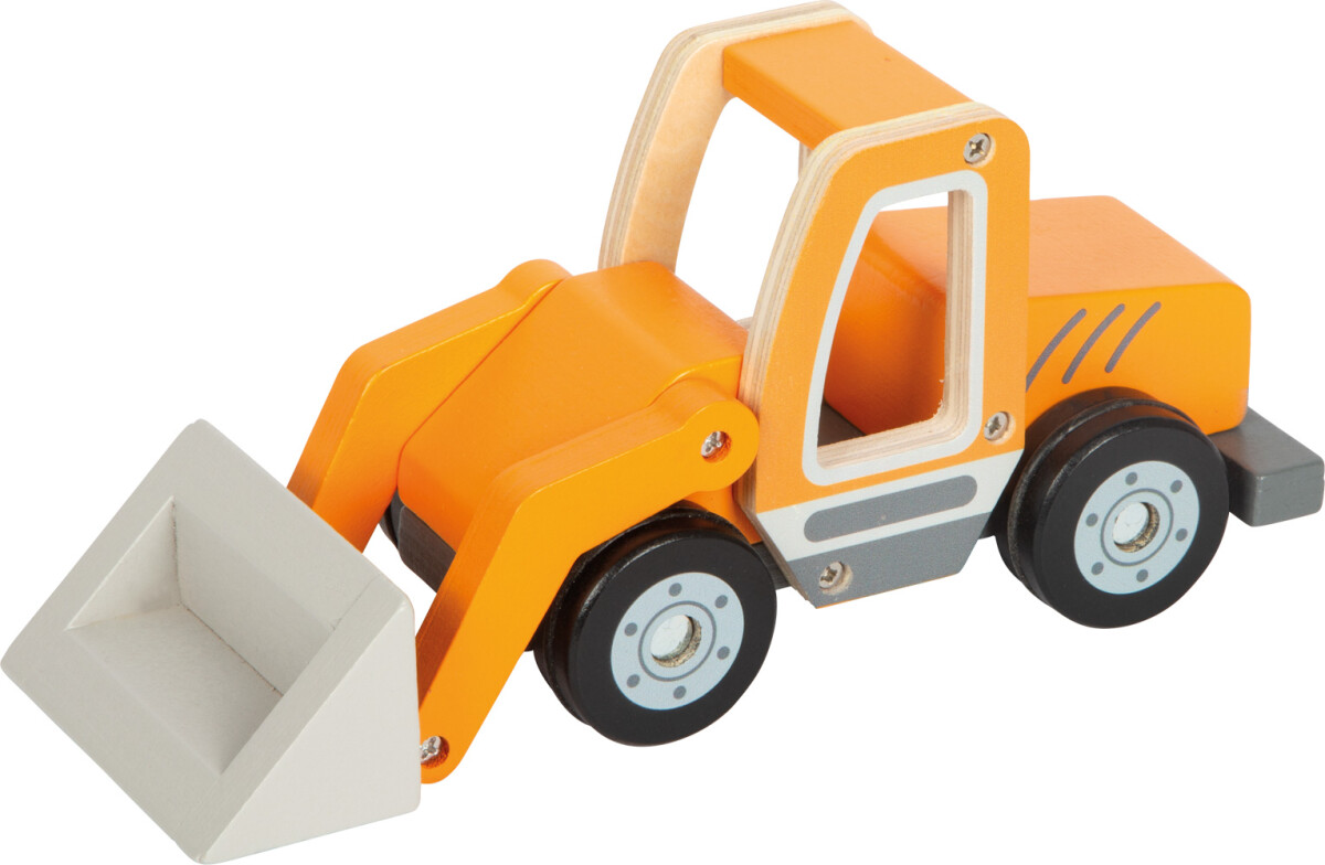 Gummiged Legetøj I Træ - Orange - Small Foot