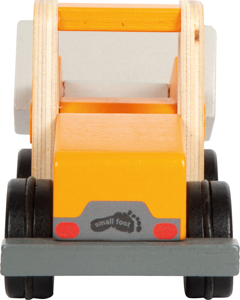 Gummiged Legetøj I Træ - Orange - Small Foot