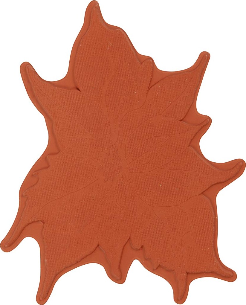 Gummistempel - Julestjerne - H 5 Mm - Str 14X11 Cm - 1 Ark