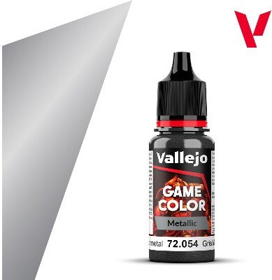 Vallejo - Game Color - Gunmetal Metallic - 18 Ml - 72054