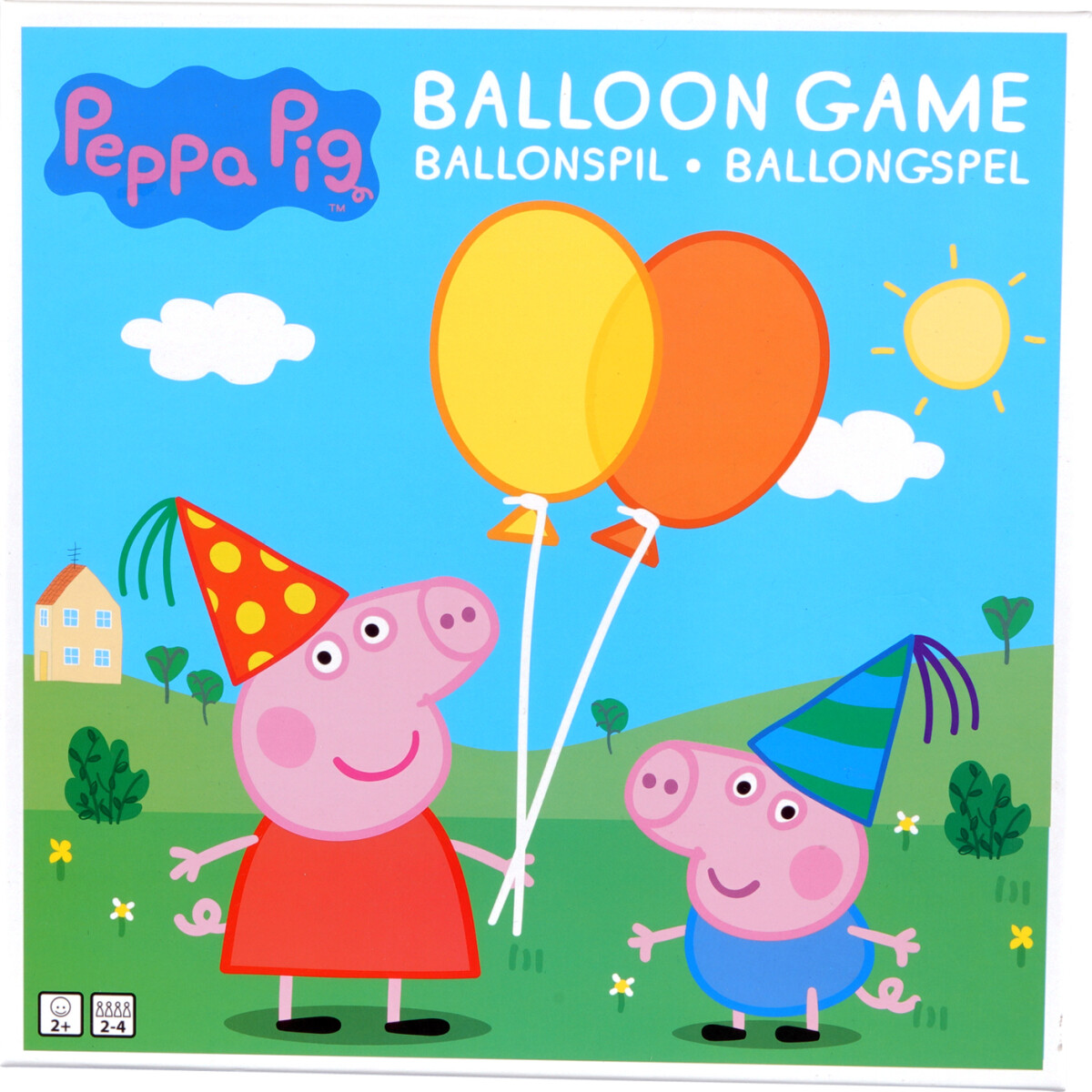 Gurli Gris - Ballon Spil Med 24 Ballonpakker