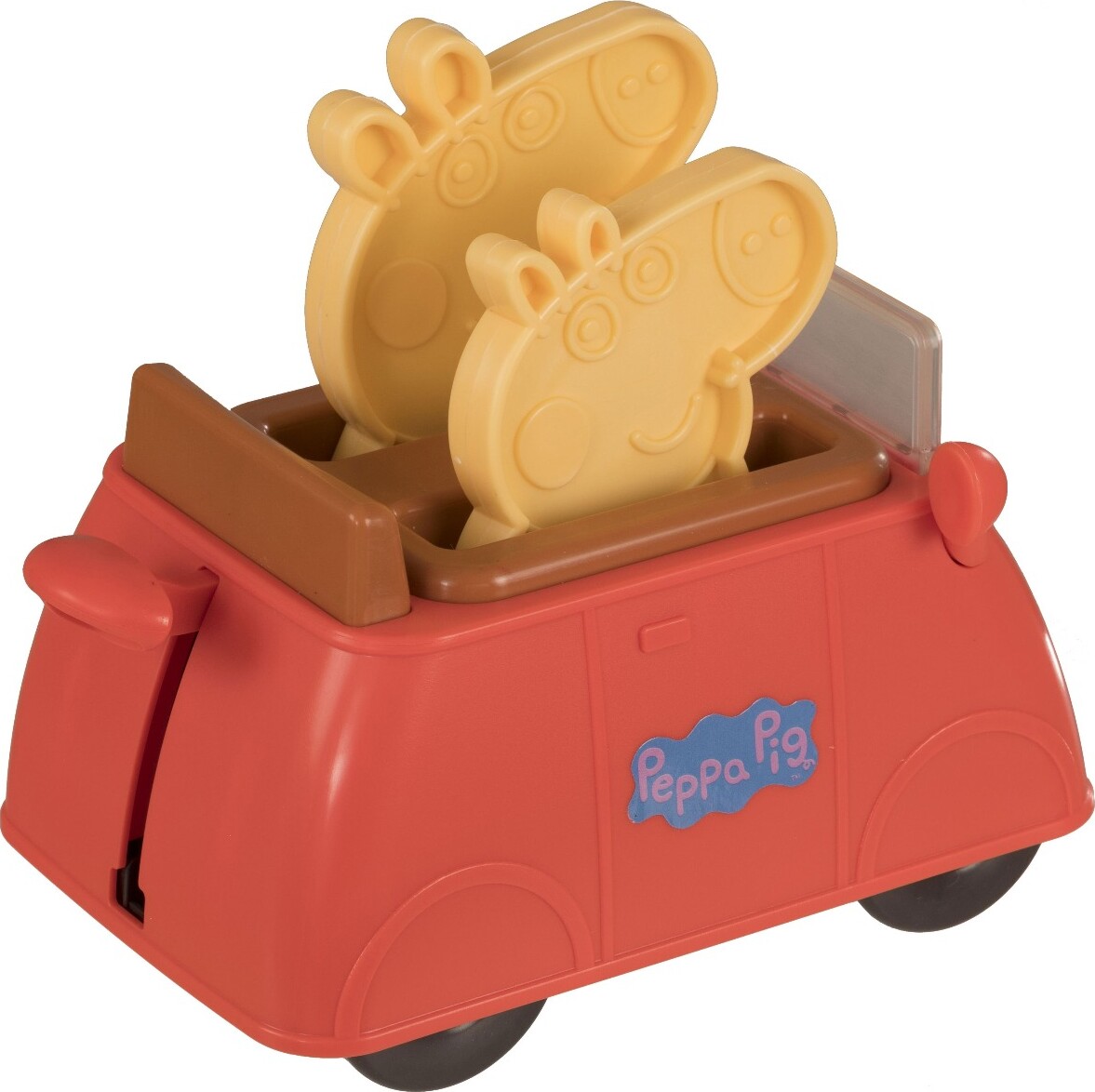 Peppa Pig - Bil-Brødrister Med Kendingsmelodi - Gurli Gris - Hti