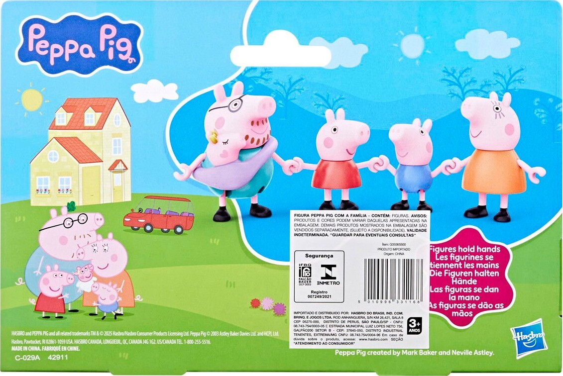 Gurli Gris - Familiesæt Med 5 Figurer