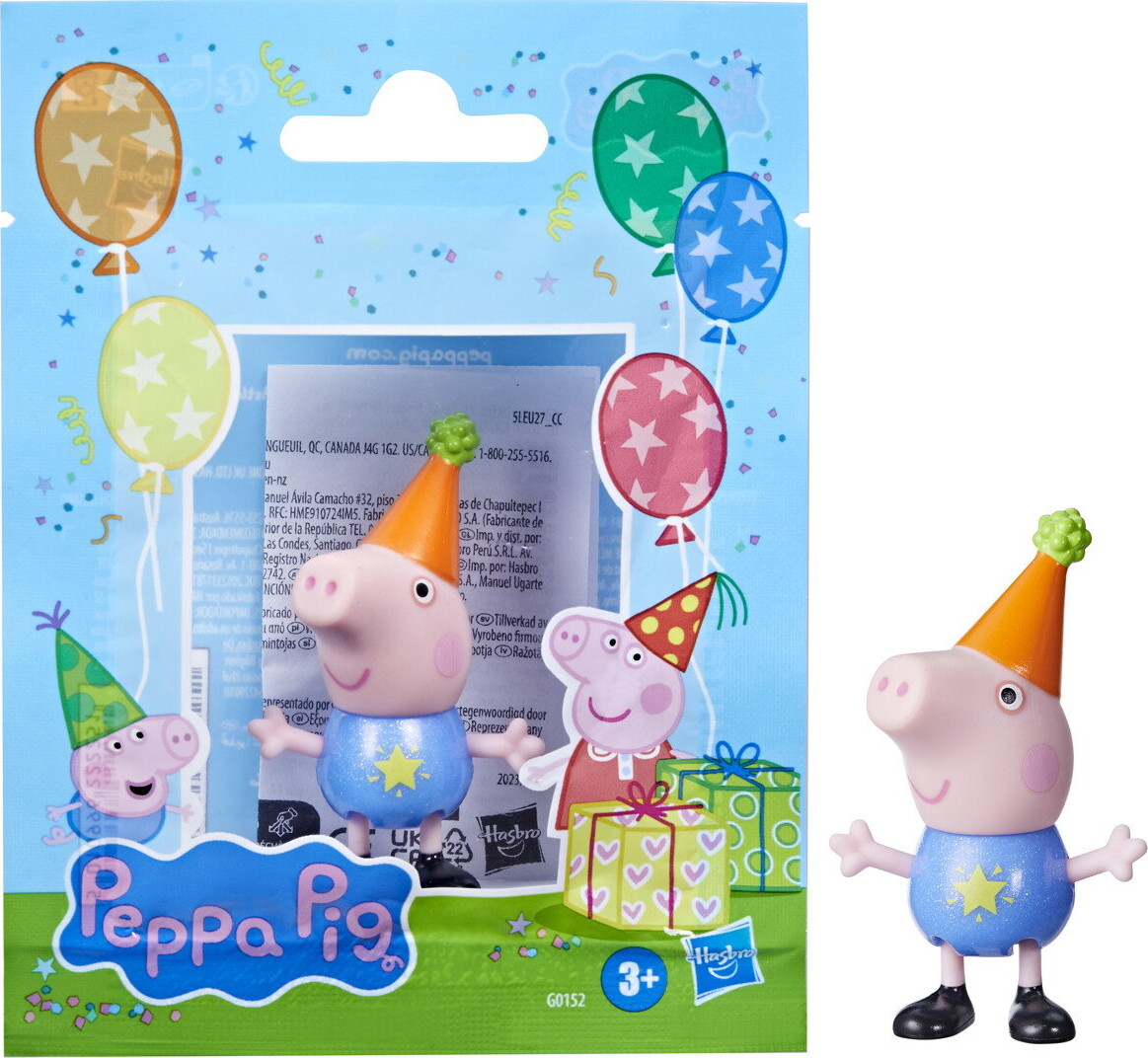 Peppa Pig - Peppa S Party Friends - Assorteret - Hasbro G0152