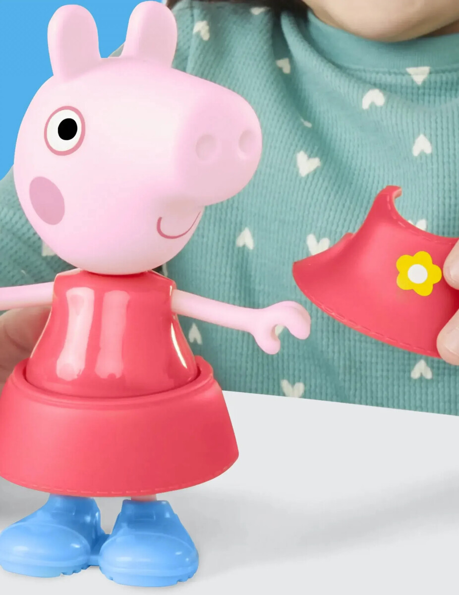 Gurli Gris - Gurli Og Venner Klæd Ud 15 Cm - Regnvejrsdag