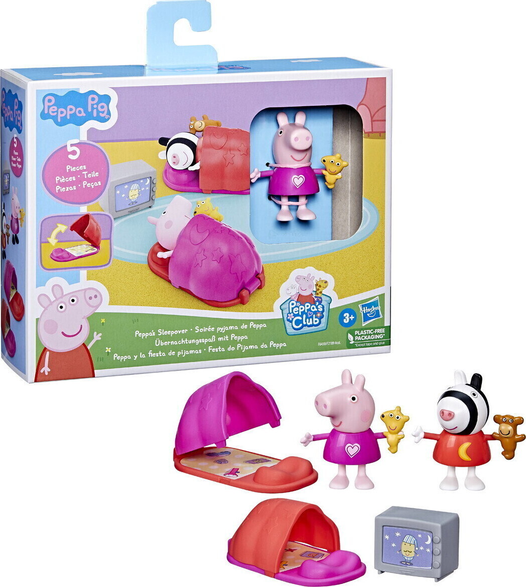 Gurli Gris - Peppa S Sleepover - Gurli Gris - Hasbro F2189
