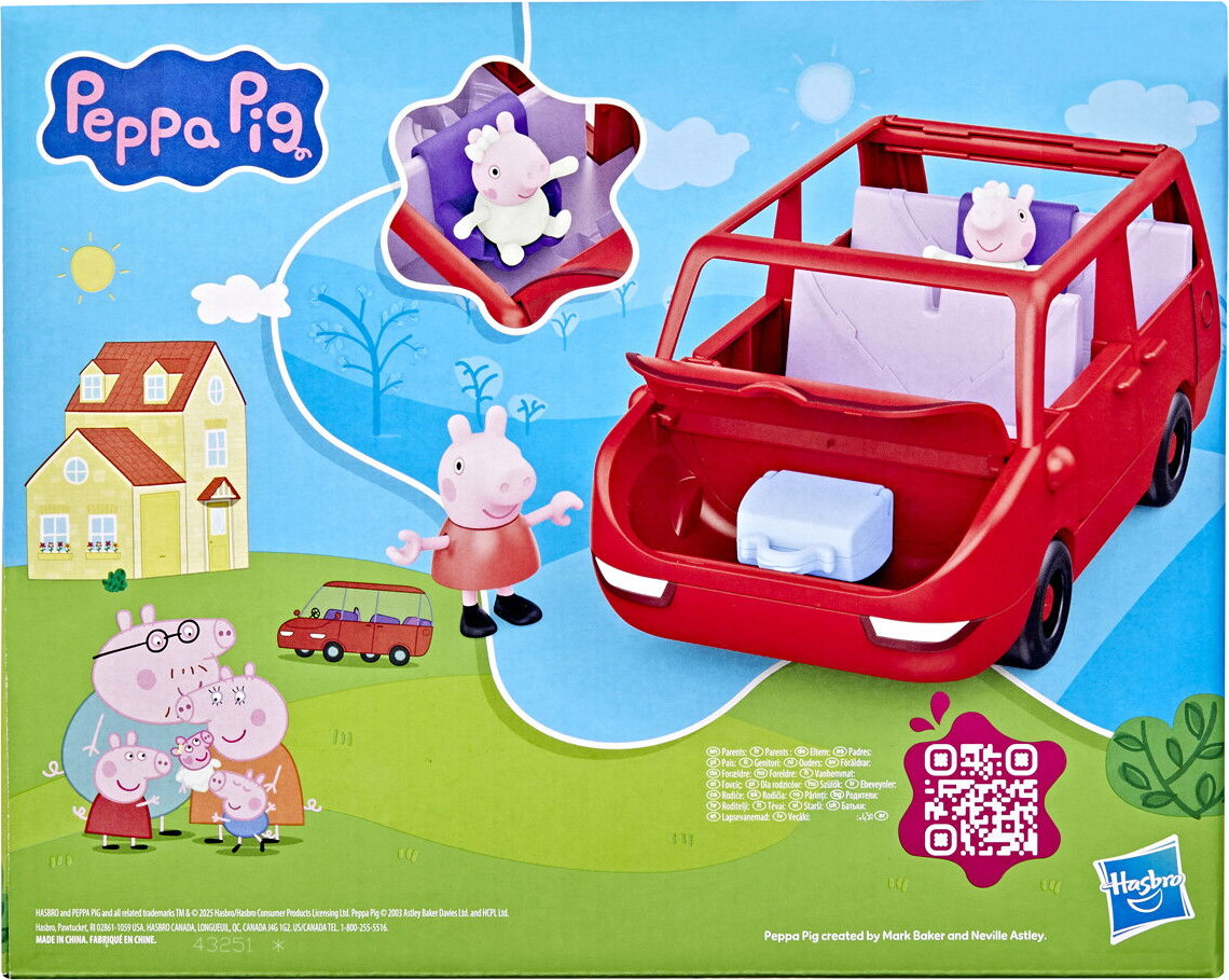 Gurli Gris - Big Family Car - Peppa Pig - Familiebil - Hasbro G0541