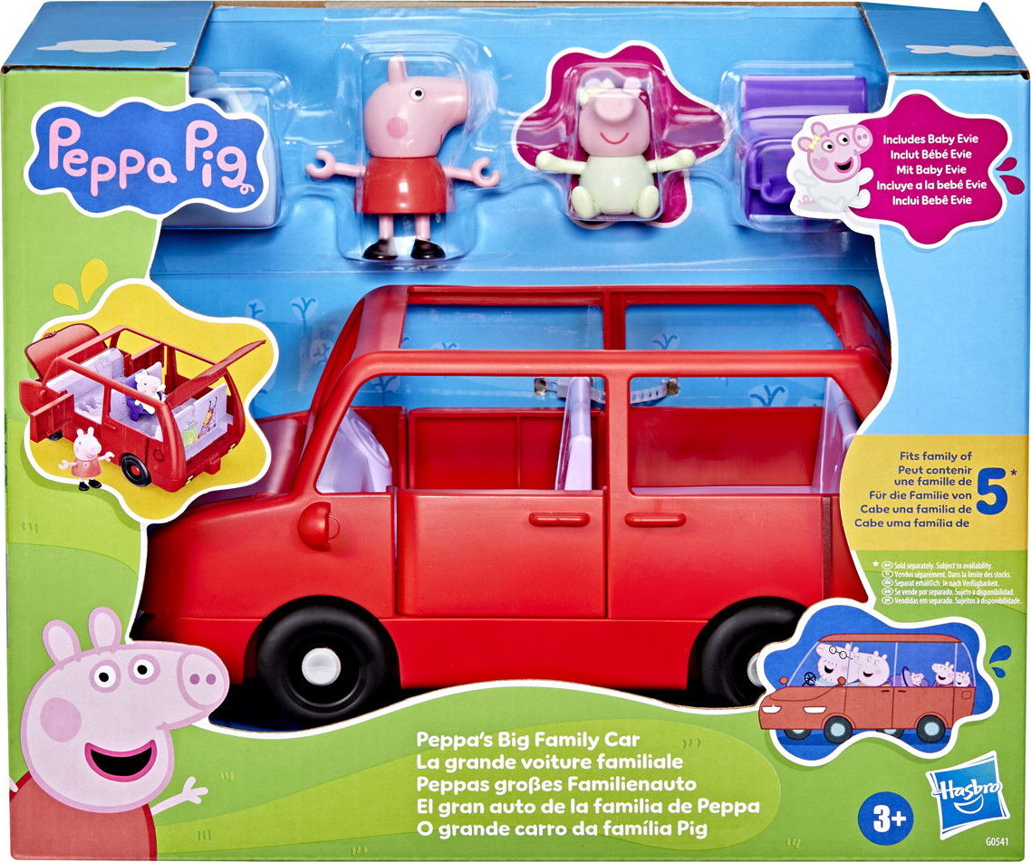 Gurli Gris - Big Family Car - Peppa Pig - Familiebil - Hasbro G0541