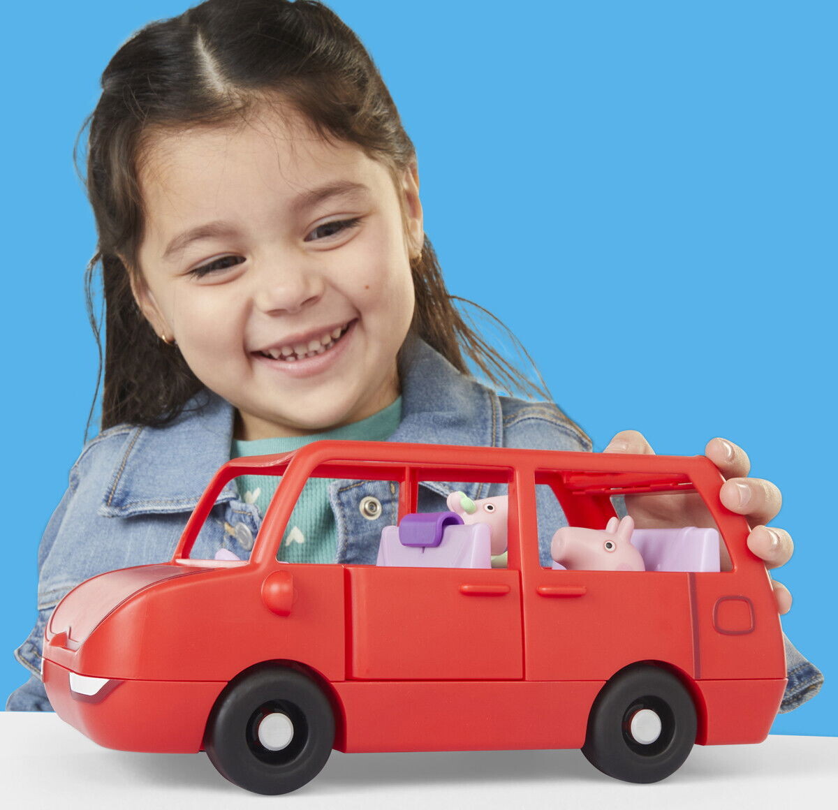 Gurli Gris - Big Family Car - Peppa Pig - Familiebil - Hasbro G0541