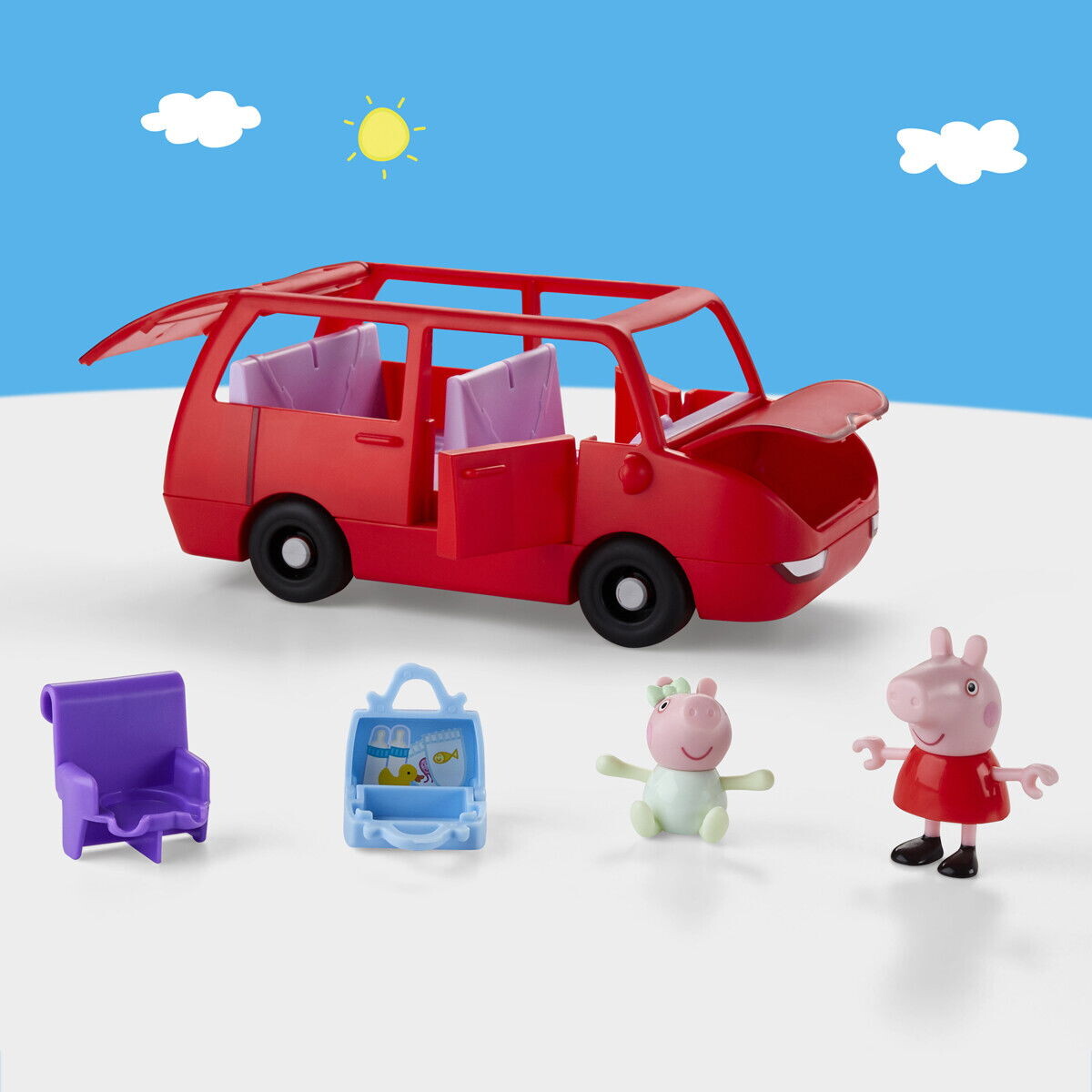 Gurli Gris - Big Family Car - Peppa Pig - Familiebil - Hasbro G0541
