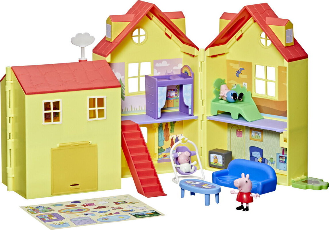 Gurli Gris - Peppa S Big Family House - Dukkehus - Hasbro G0508