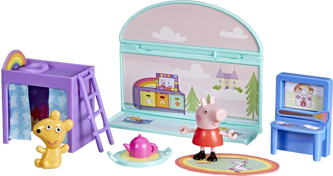 Peppa Pig - Evie S Nursery Set - Gurli Gris Værelse - Assorteret