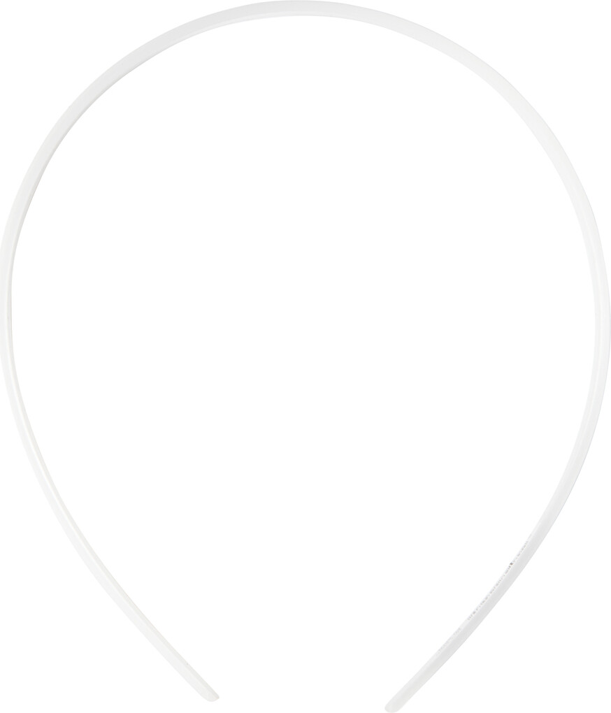 Lav Selv Hårbøjler - Diy - Hvid - 5 Stk