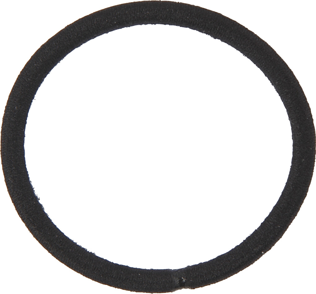 Hårelastikker - Sort - Ø 45 Mm - 10 Stk
