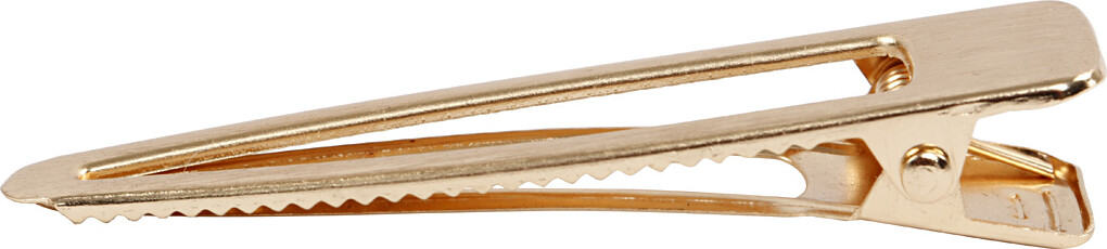 Diy Hårspænde - Lav Selv - Guld