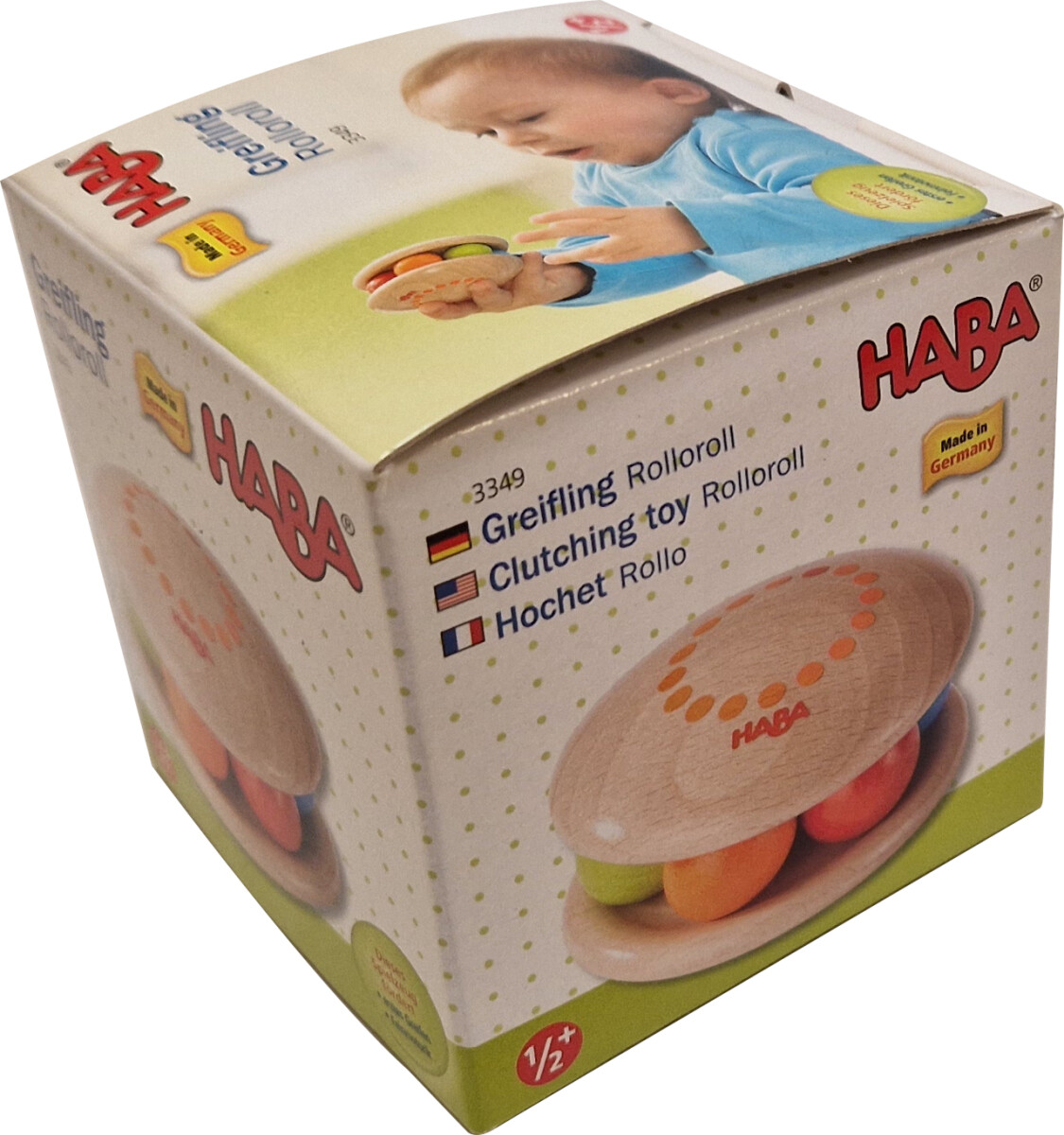 Haba - Rangle Med Kugler - Træ