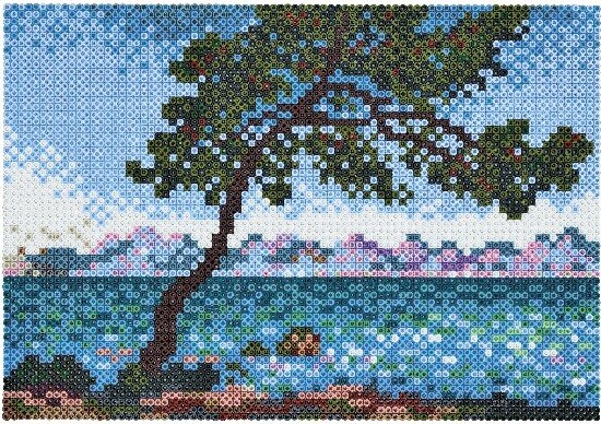Hama Art - Claude Monet Perlesæt - 10000 Midi Perler - 3606