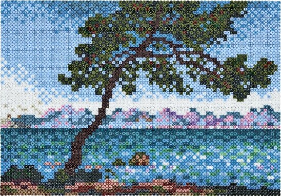 Hama Art - Claude Monet Perlesæt - 10000 Midi Perler - 3606