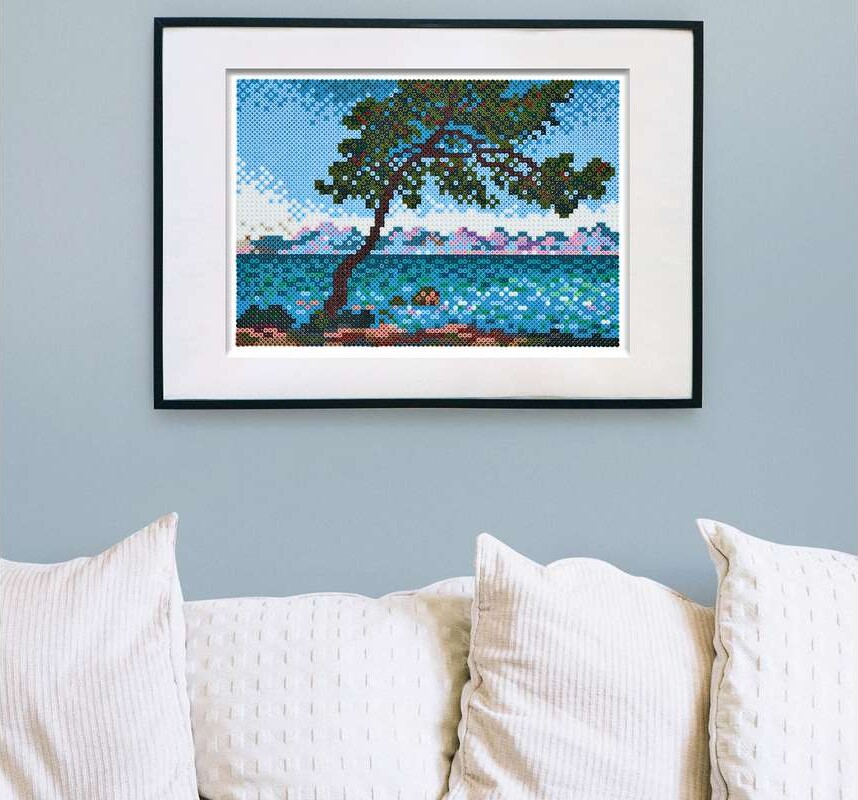 Hama Art - Claude Monet Perlesæt - 10000 Midi Perler - 3606