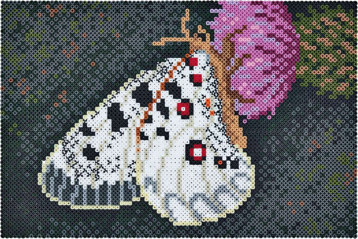 Hama Art - Sommerfugl Perlesæt - 10000 Midi Perler - 3605