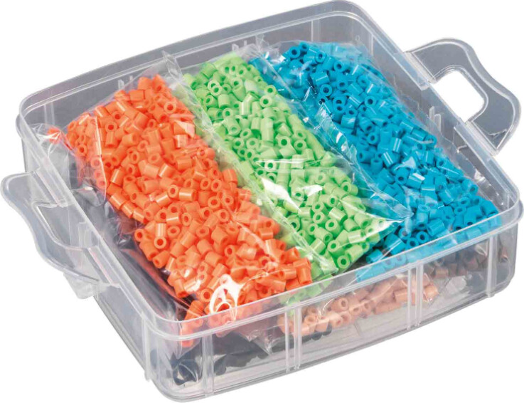 Hama - 6000 Perler I Lille Opbevaringsboks