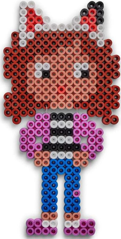 Hama Maxi Perler - Gabby S Dollhouse - 900 Perler 1 Plade - 8754