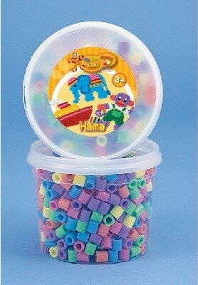 Hama Maxi Perler - Pastel Mix 50 - 600 Stk - 8571