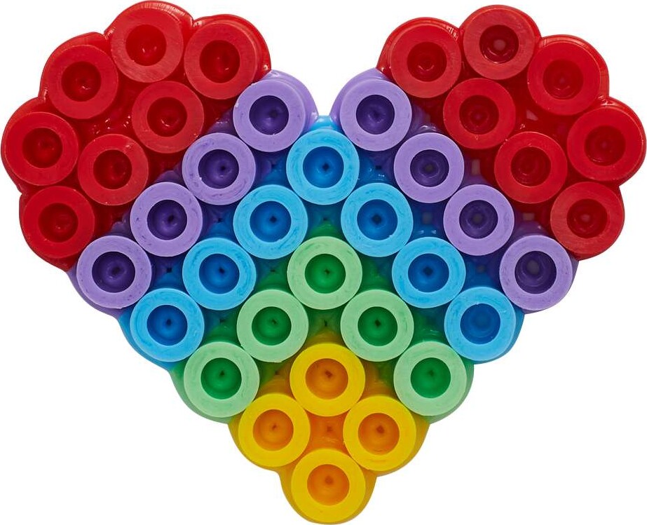 Hama Maxi Perler - Perlesæt - 400 Perler 2 Plader - Grøn - 8792