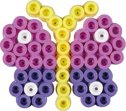 Hama Maxi Perlesæt - Sommerfugl Perleplade - 100 Perler - 8980