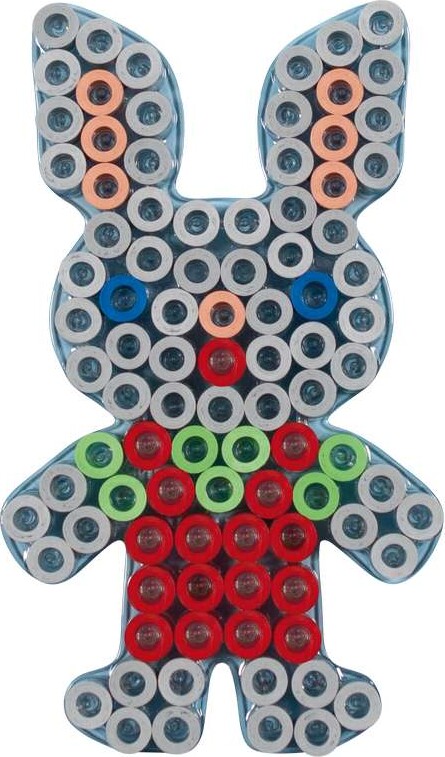 Hama Maxi Perleplade - Kanin - Transparent - 16X9 5 Cm - 8228