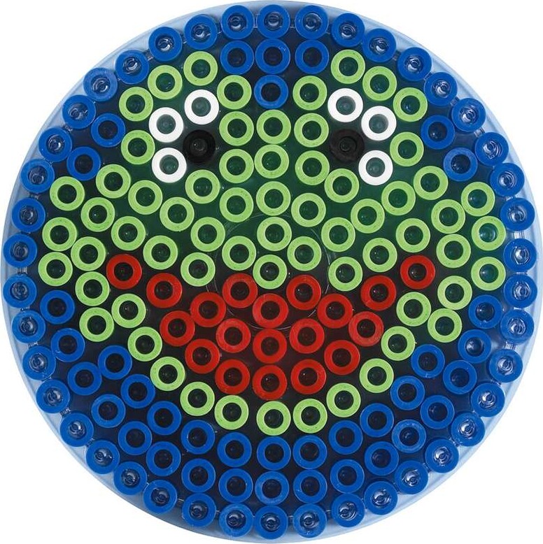 Hama Maxi Perleplade - Rund - Transparent - Ø 15 5 Cm - 8220