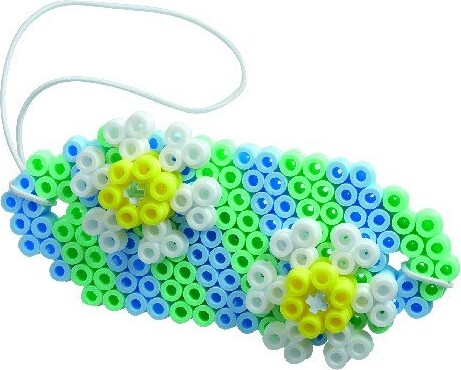 Hama Midi Perler - 2400 Perler I Opbevaringsboks - Pink - 3707