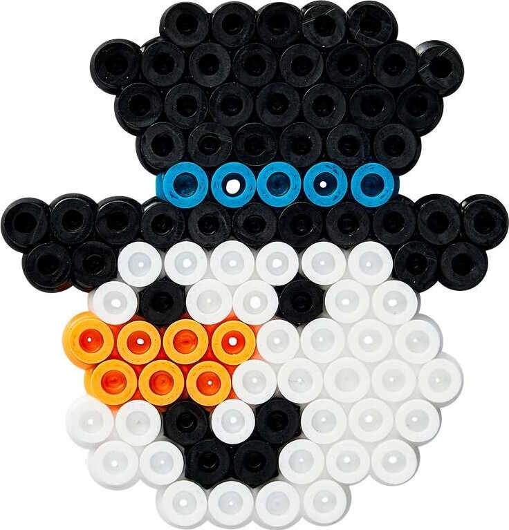 Hama 4143 - Lille Stjerne - 450 Diy Midi Perler Plade Papir