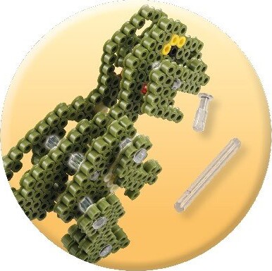 Hama Midi Perler - 3D Dinosaur Perlesæt - 2500 Perler - 3250