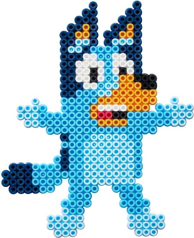 Hama 7916 - Bluey - 4000 Midi Perler 2 Pegboards Papir