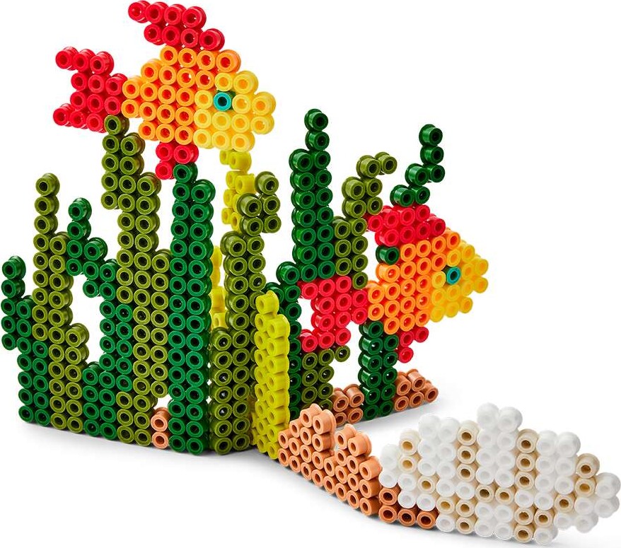 Hama 3456 - Akvarium - 2000 Diy Midi Perler Plade Papir