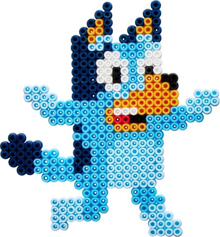 Hama 7977 - Bluey - 2000 Midi Perler Plade Strygepapir