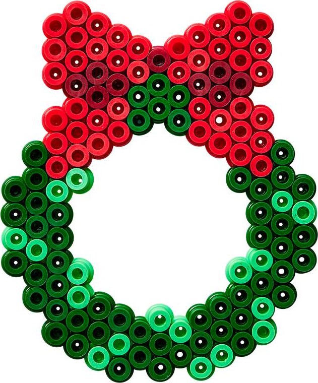 Hama 3455 - Julesjov - 2000 Diy Midi Perler Plade Strygepapir