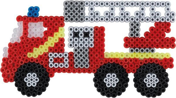Hama Midi Perler - Brandbiler Perlesæt - 2000 Perler - 3441
